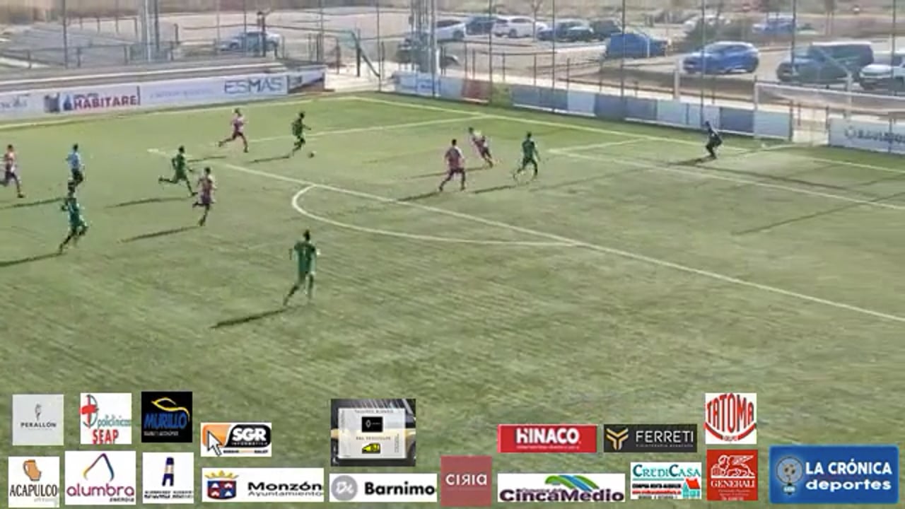 (RESUMEN y GOLES) Cuarte 2-0 At.Monzón Alumbra / J 18 / 3ª División