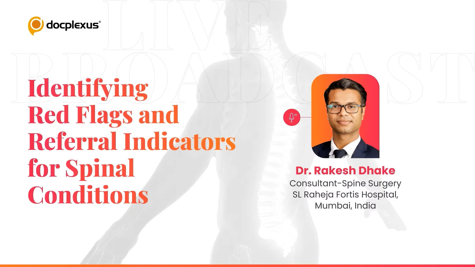 Identifying Red Flags and Referral Indicators for Spinal Conditions