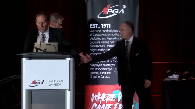 Murray Tucker Club Professional of the Year Award - PGA of Canada