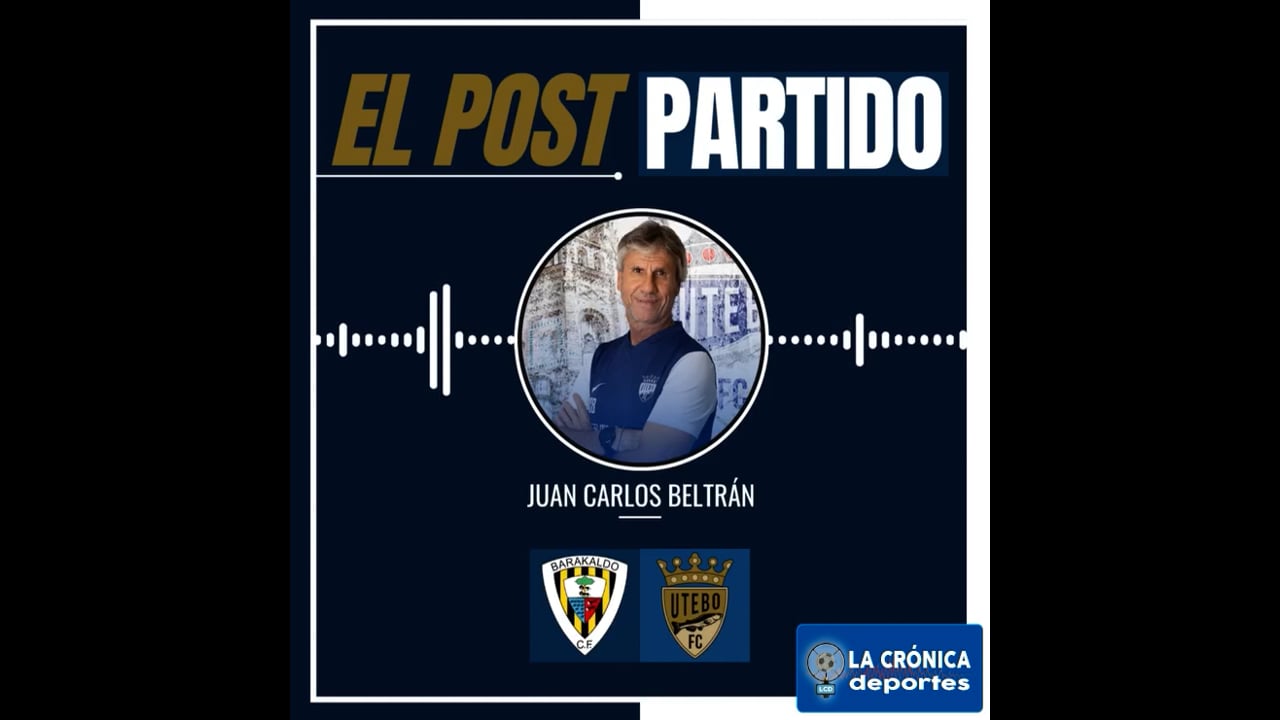 JUAN CARLOS BELTRÁN (Entrenador Utebo) CF Barakaldo 1-1 CF Utebo / Jor. 20 - Segunda Rfef / Fuente: Facebook CF Utebo