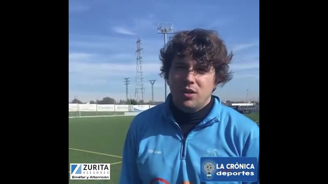 LUIS ARCAS (Entrenador Binéfar) CD Binéfar 0-2 AD Almudévar / Jor. 18 / Tercera Rfef / Fuente: Facebook CD Binéfar