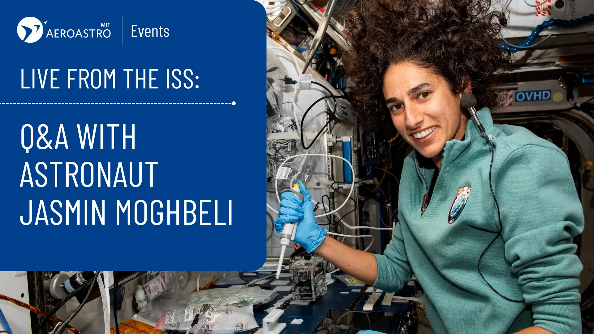 Live from the ISS: Q&A with Astronaut Jasmin Moghbeli