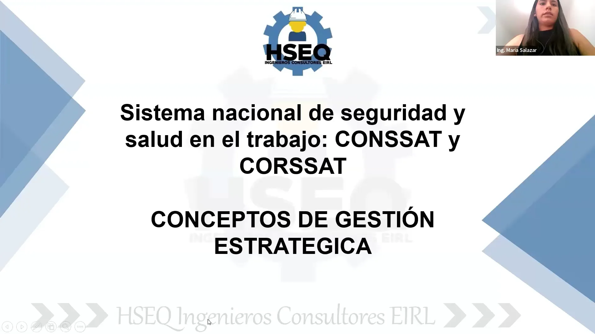 EL SISTEMA NACIONAL DE SEGURIDAD Y SALUD EN EL TRABAJO: CONSSAT Y CORSSAT.