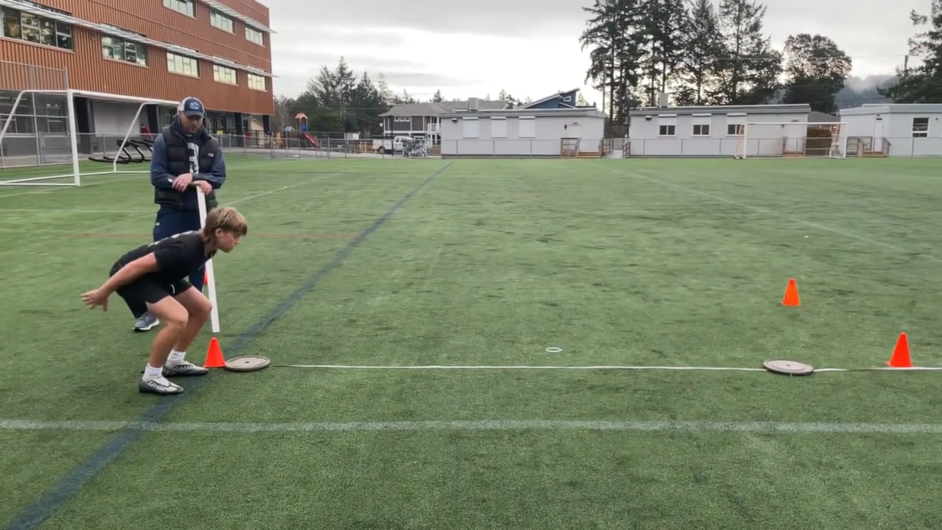 Watch PurpleShift athlete's Broad Jump: 82.8 inches