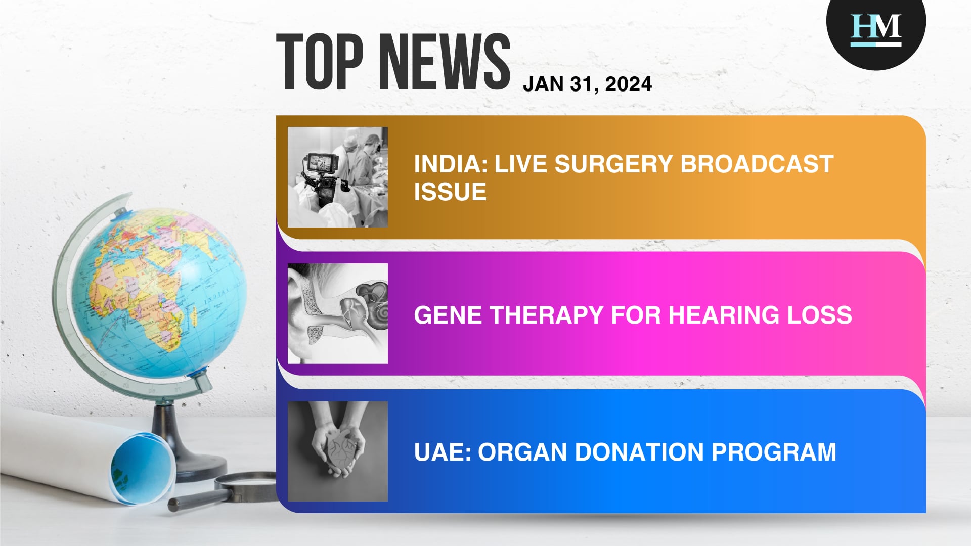 India: NMC Invites Comments on Live Surgery Broadcast Issue, and More