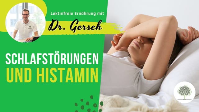 Schlafstörungen und Histamin - gibt es einen Zusammenhang über die Ernährung?