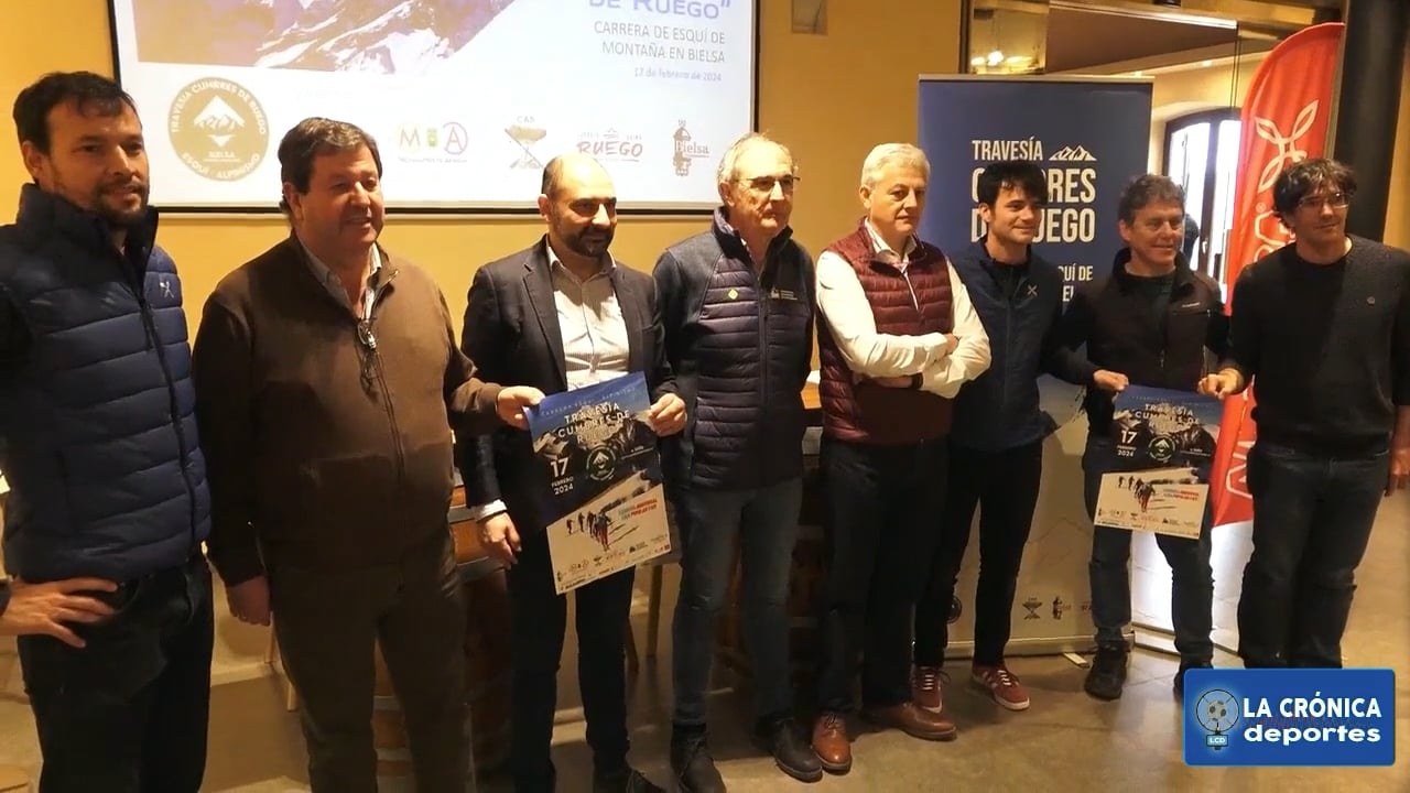 PRESENTACIÓN TRAVESÍA CUMBRES DE RUEGO, PREVISTA PARA EL PRÓXIMO 17 DE FEBRERO (Carrera de Esquí de Montaña en el Valle de Bielsa)