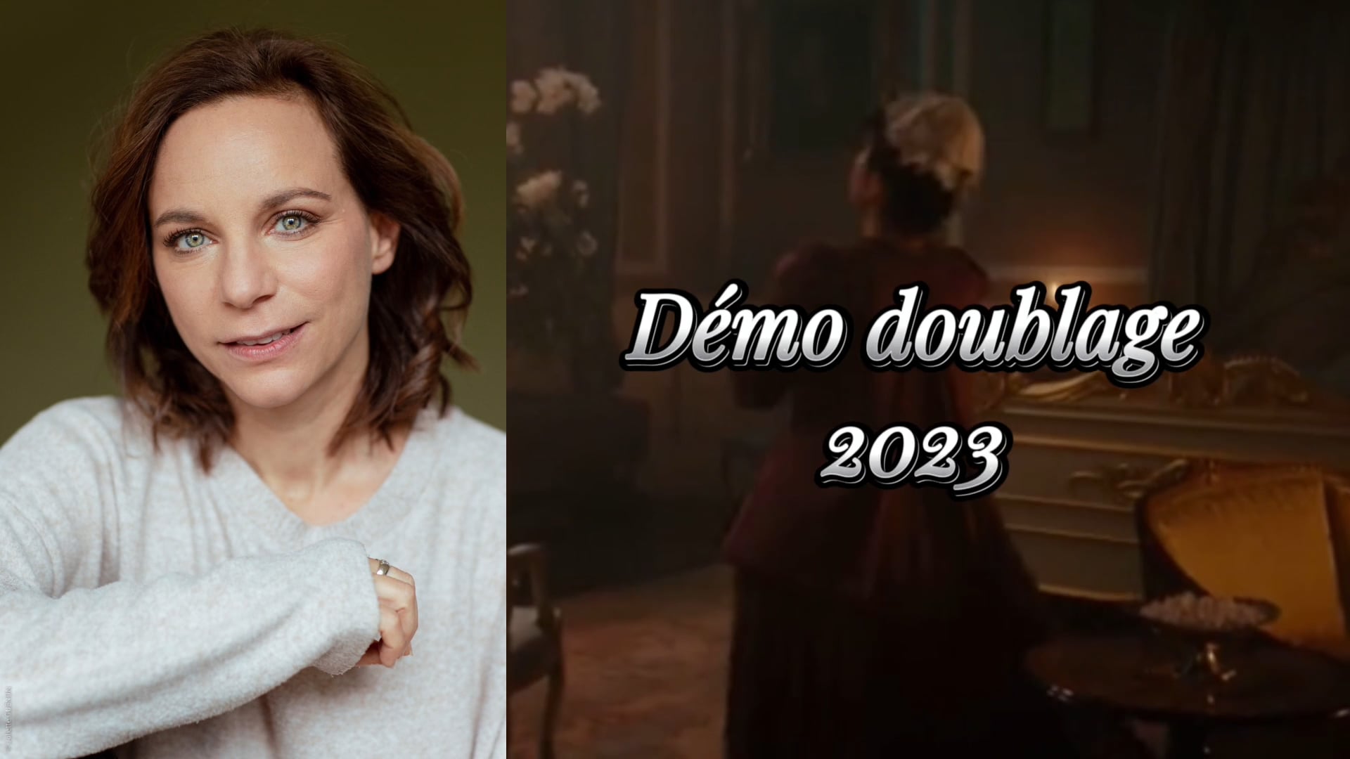 Vidéo Démo doublage VF nov 2021  Antonella Colapietro