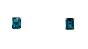3.00 ct. t.w. London Blue Topaz Stud Earrings in Sterling Silver