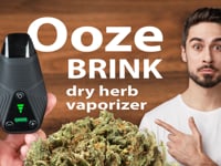 Ooze Brink Review- budget friendly dry herb vape