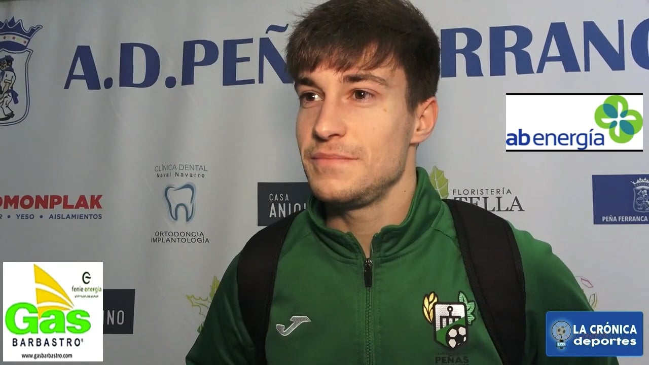 RAFA COMINO (Jugador P. Oscenses) Peña Ferranca Tella 3-0 Peñas Oscenses / Jor. 18 / Primera Regional Gr 2