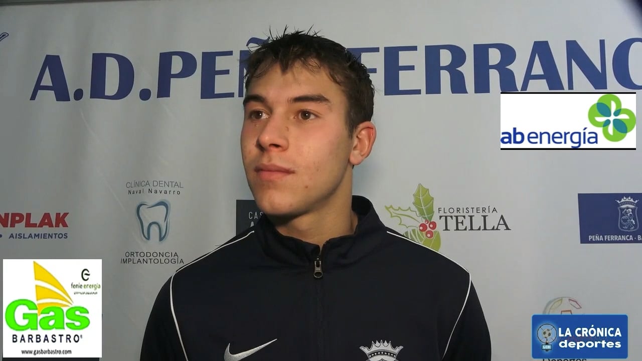 PABLO BUIL (Jugador Ferranca) Peña Ferranca Tella 3-0 Peñas Oscenses / Jor. 18 / Primera Regional Gr 2