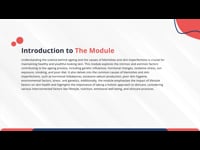 Module 1: Introduction to Anti-Ageing and Blemish Care