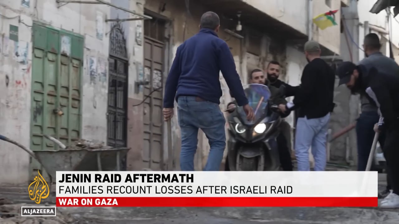 Jenin raid aftermath_ Families recount losses after Israeli raid