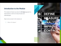 Module 01: Introduction to Six Sigma