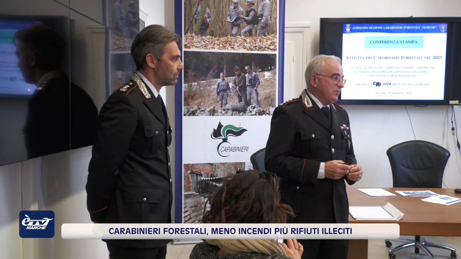 Carabinieri forestali, nel 2023 più rifiuti illeciti meno incendi - VIDEO