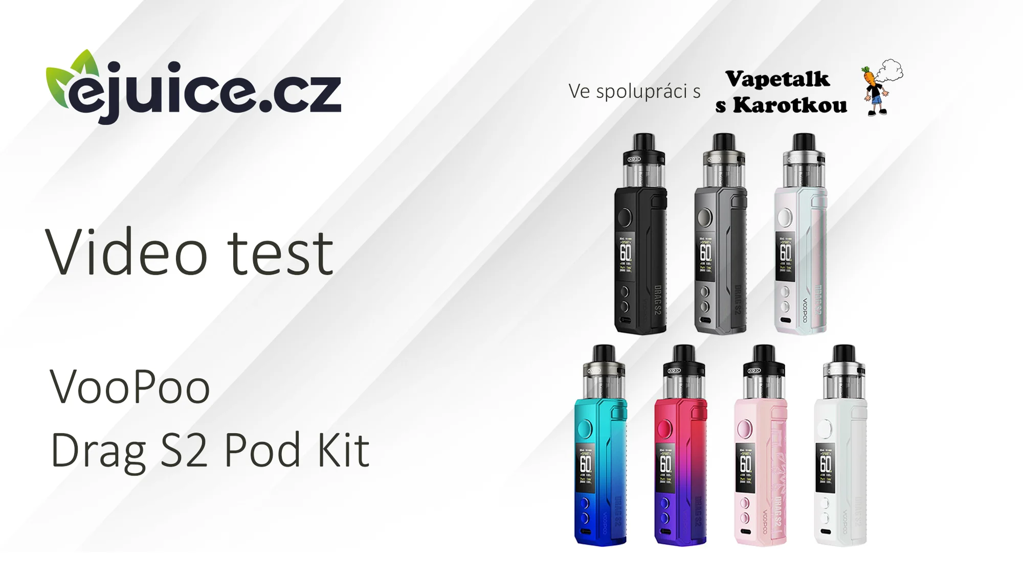 voopoo drag s2 test Kit pod Vinci S Voopoo, E-Cigarette Voopoo main image 1