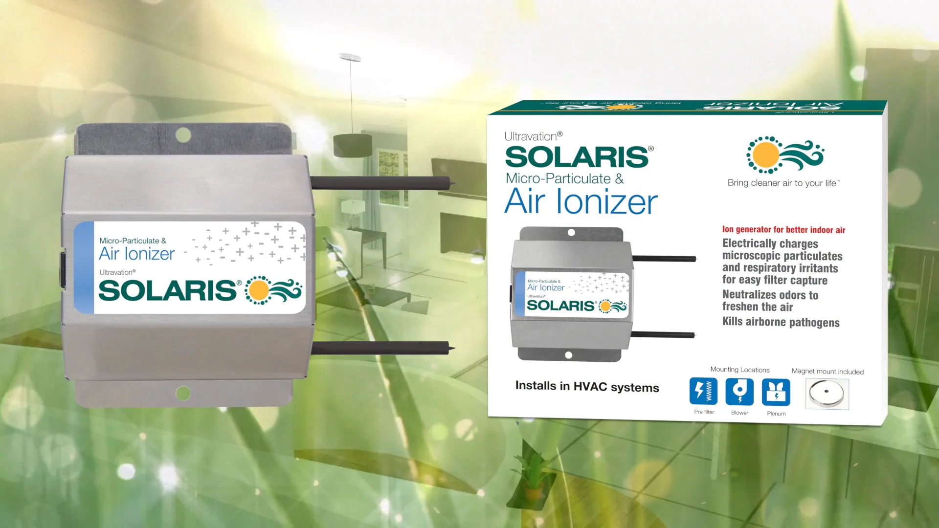 Solaris® Indoor Air Quality Products: Self-powered systems