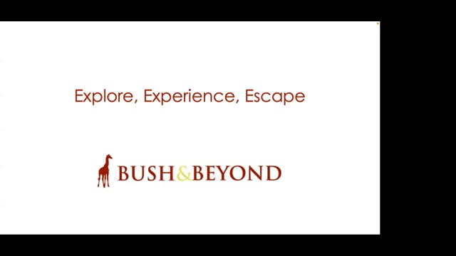 Just Back from Kenya with Bush & Beyond