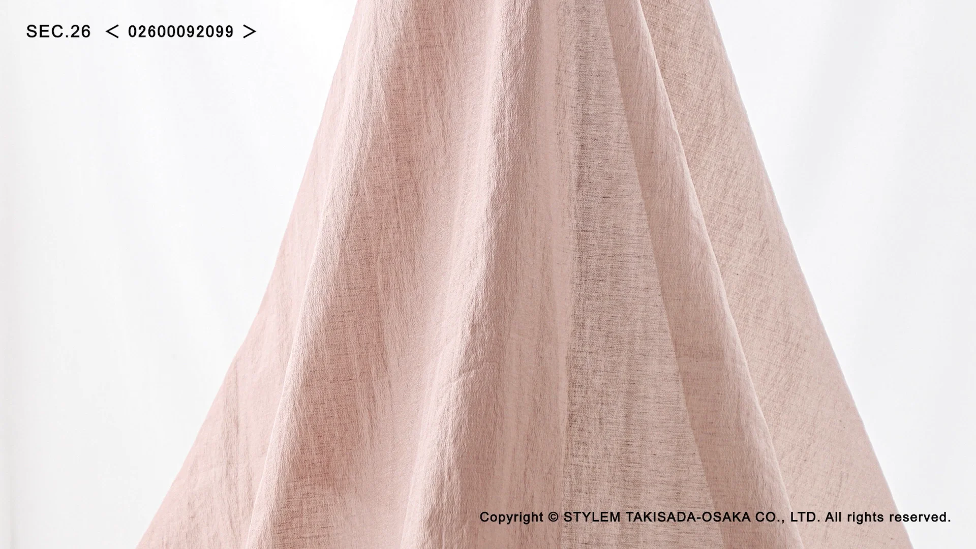 スラブオーガンジー[02600092099] | STYLEM FABRIC STORE