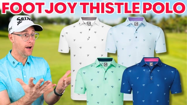 FootJoy Thistle Print Lisle Golf Polo - Review 