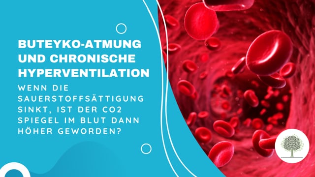 Wenn die Sauerstoffsättigung sinkt, ist der CO2-Spiegel im Blut dann höher geworden? 