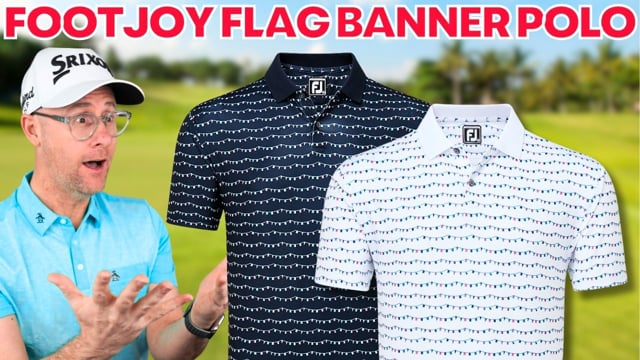 FootJoy Flag Banner Print Lisle Polo - Review