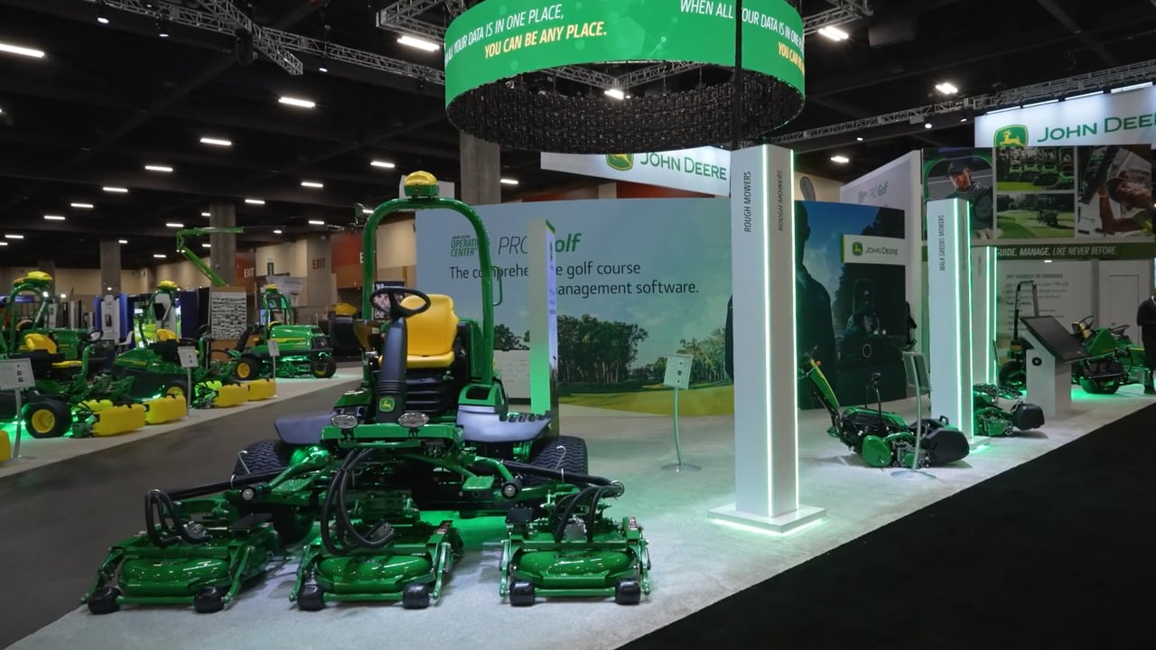 2025 GCSAA Conference and Trade Show John Deere Booth Tour GCSAA TV