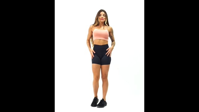 Top Fitness com Bojo Alcinha Rosê Back