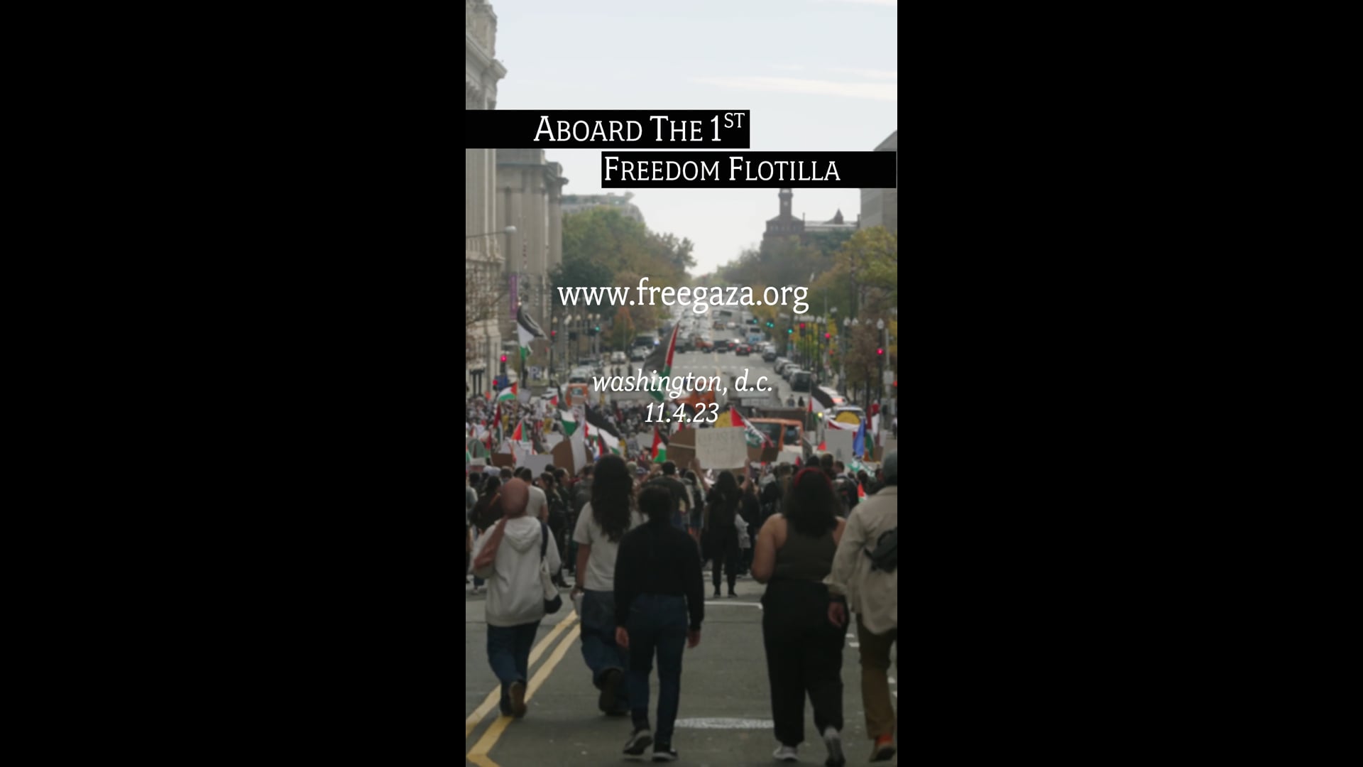 March for Palestine | The Freedom Flotilla