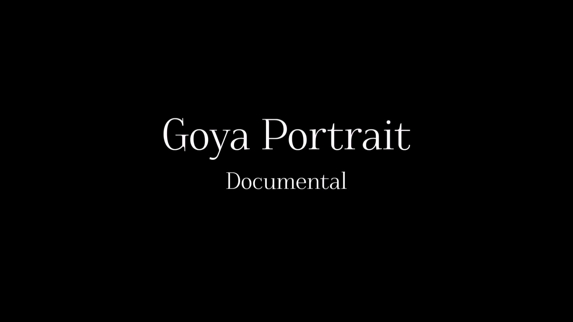 Muestra Goya Portrait Ainhoa Aguayo Ospina