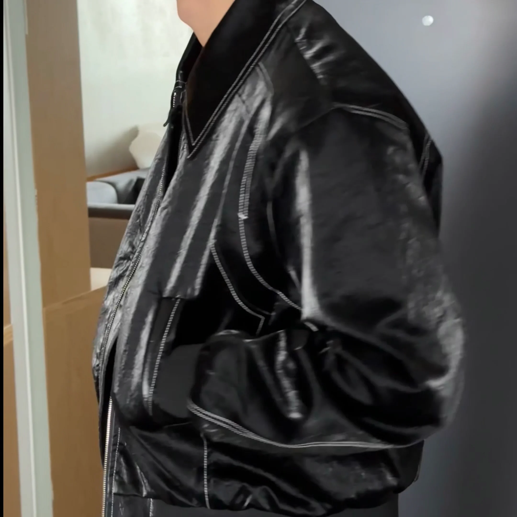 Asclo High Stitch Jacket (2 colors) - 애즈클로