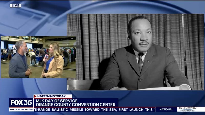 FOX 35 | MLK Event at OCCC