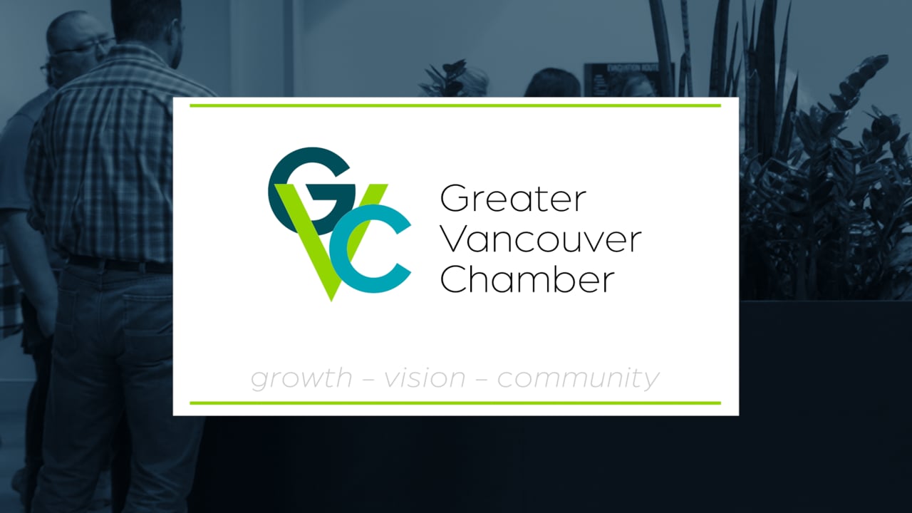 Run and Gun Interviews at the Vancouver Chamber of Commerce After Hours Event. — video still