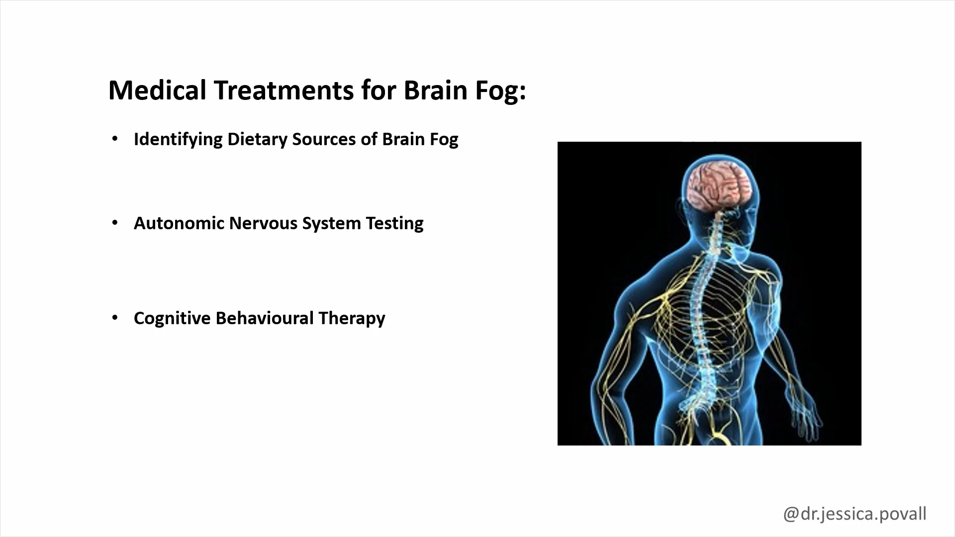 Dr Jessica Povall   Medical Treatments For Brain Fog