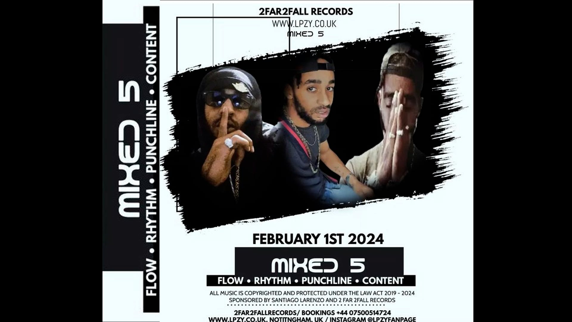 Lpzy Francis - Mixed 5 FULL MIXTAPE
