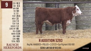 Lot #9 - R ADDITION 5293