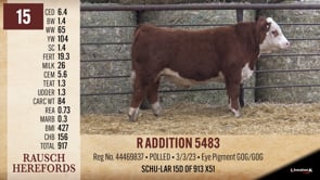 Lot #15 - R ADDITION 5483