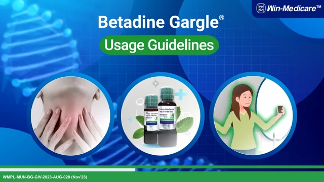 Betadine gargle deals uses in hindi