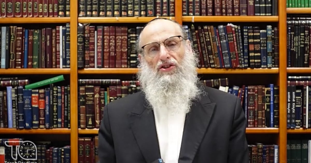 R' Moshe Donnebaum | Why Didn't Moshe Rabbeinu Decline Honored Role Of ...