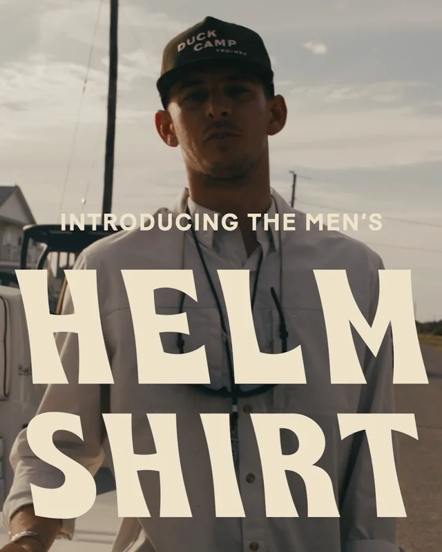 Helm Shirt Long Sleeve - Sanddollar Grid – Duck Camp