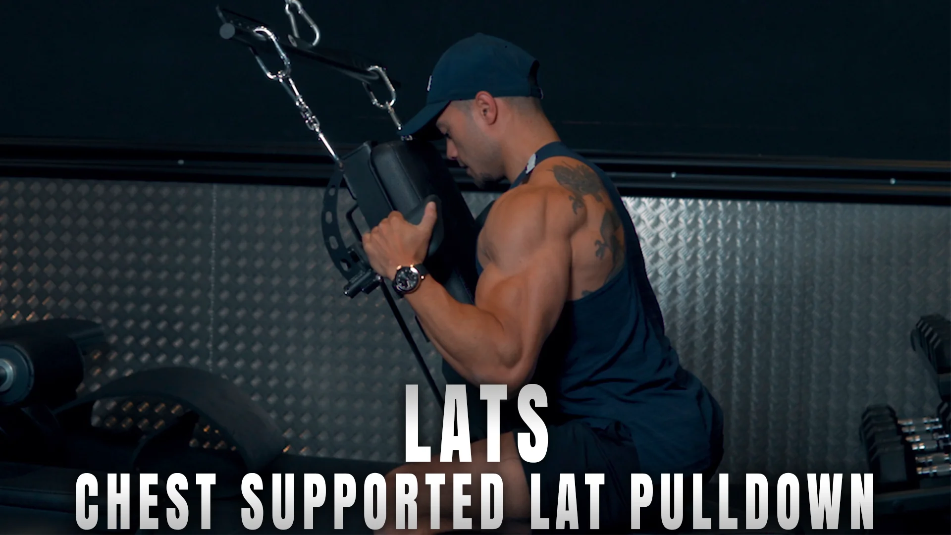 Lats - Chest Supported Lat Pulldowns