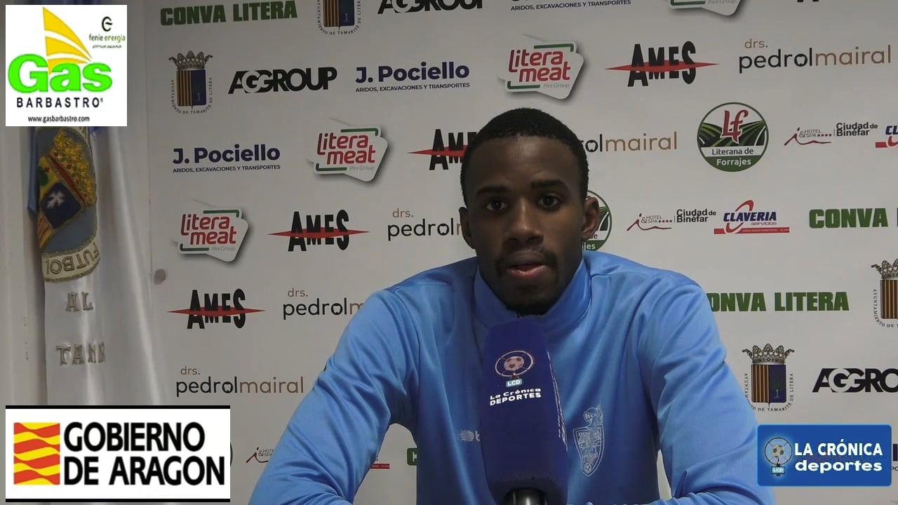 BUBA (Jugador Binéfar) CDJ Tamarite 3-2 CD Binéfar / Jor. 19 / Tercera Rfef