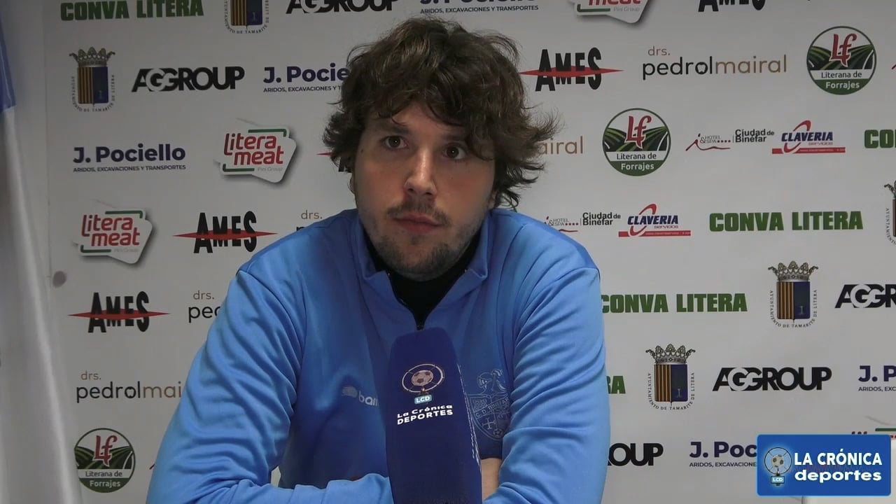 LUIS ARCAS (Entrenador Binéfar) CDJ Tamarite 3-2 CD Binéfar / Jor. 19 / Tercera Rfef