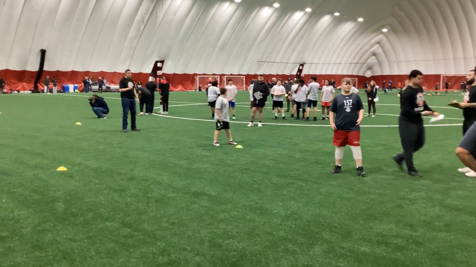 Watch leo rotolo's 5-10-5 Agility: 7.16 seconds