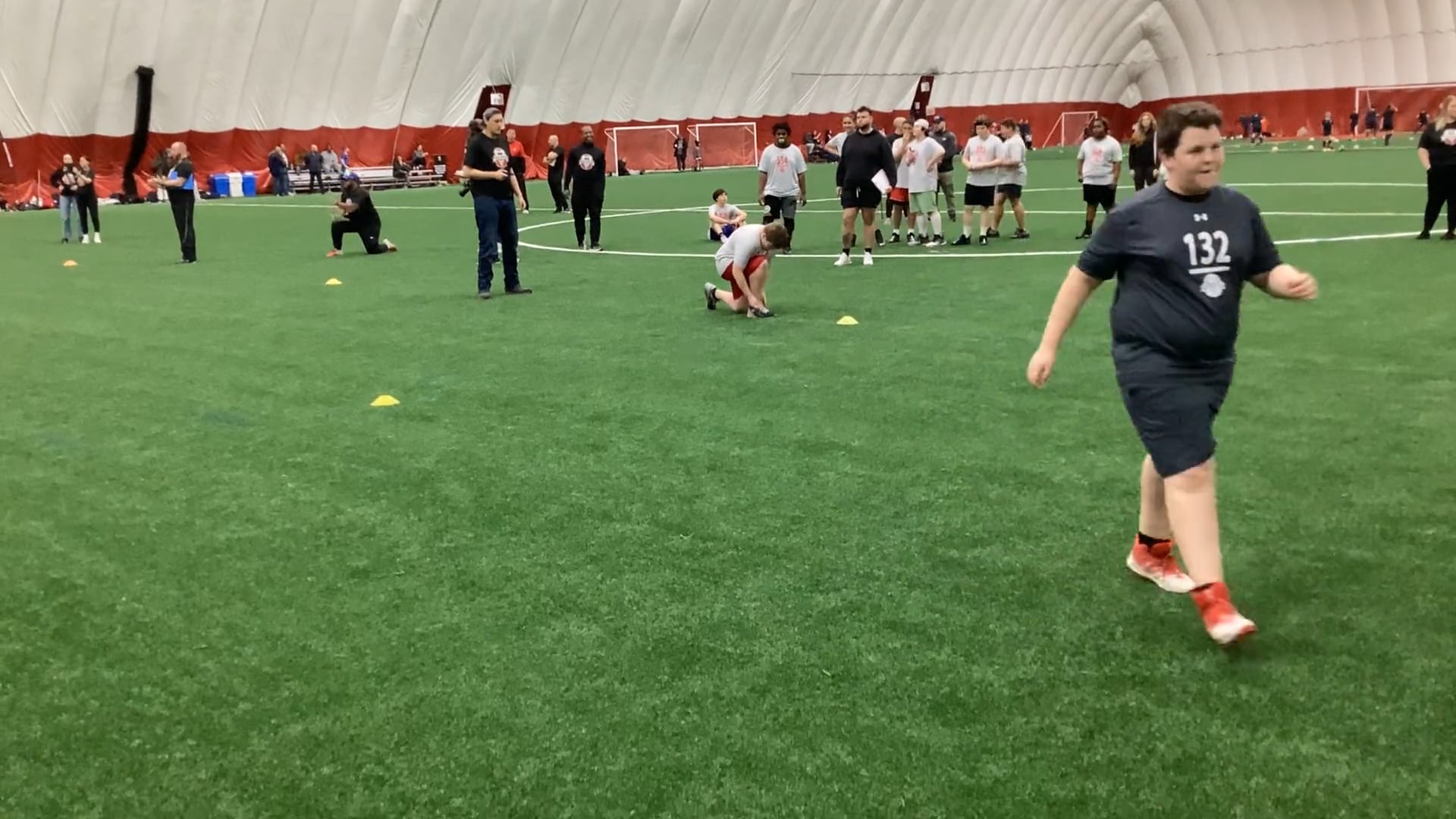 Watch bryce debrah's 5-10-5 Agility: 5.87 seconds