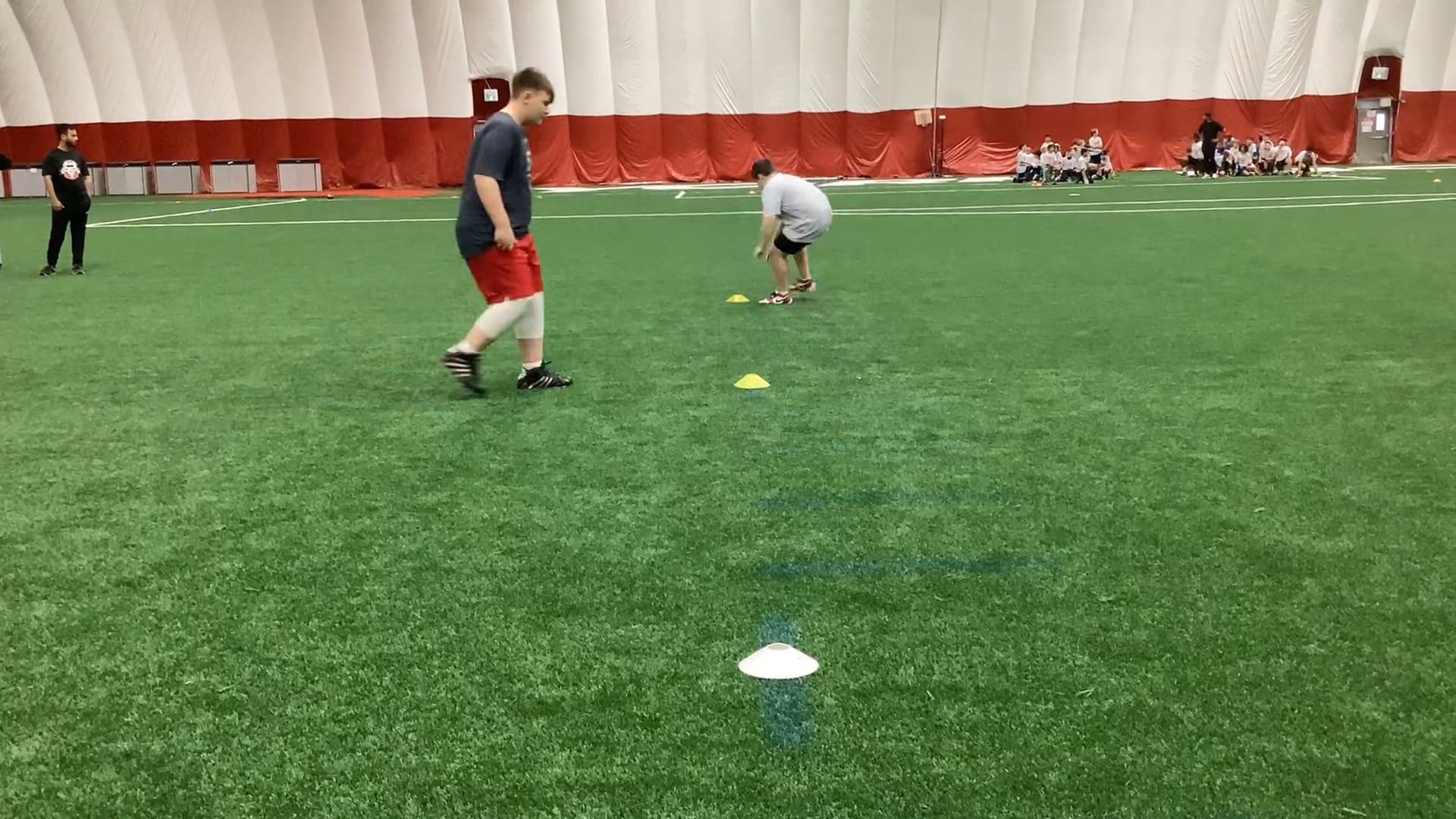 Watch leo rotolo's 5-10-5 Agility: 7.09 seconds