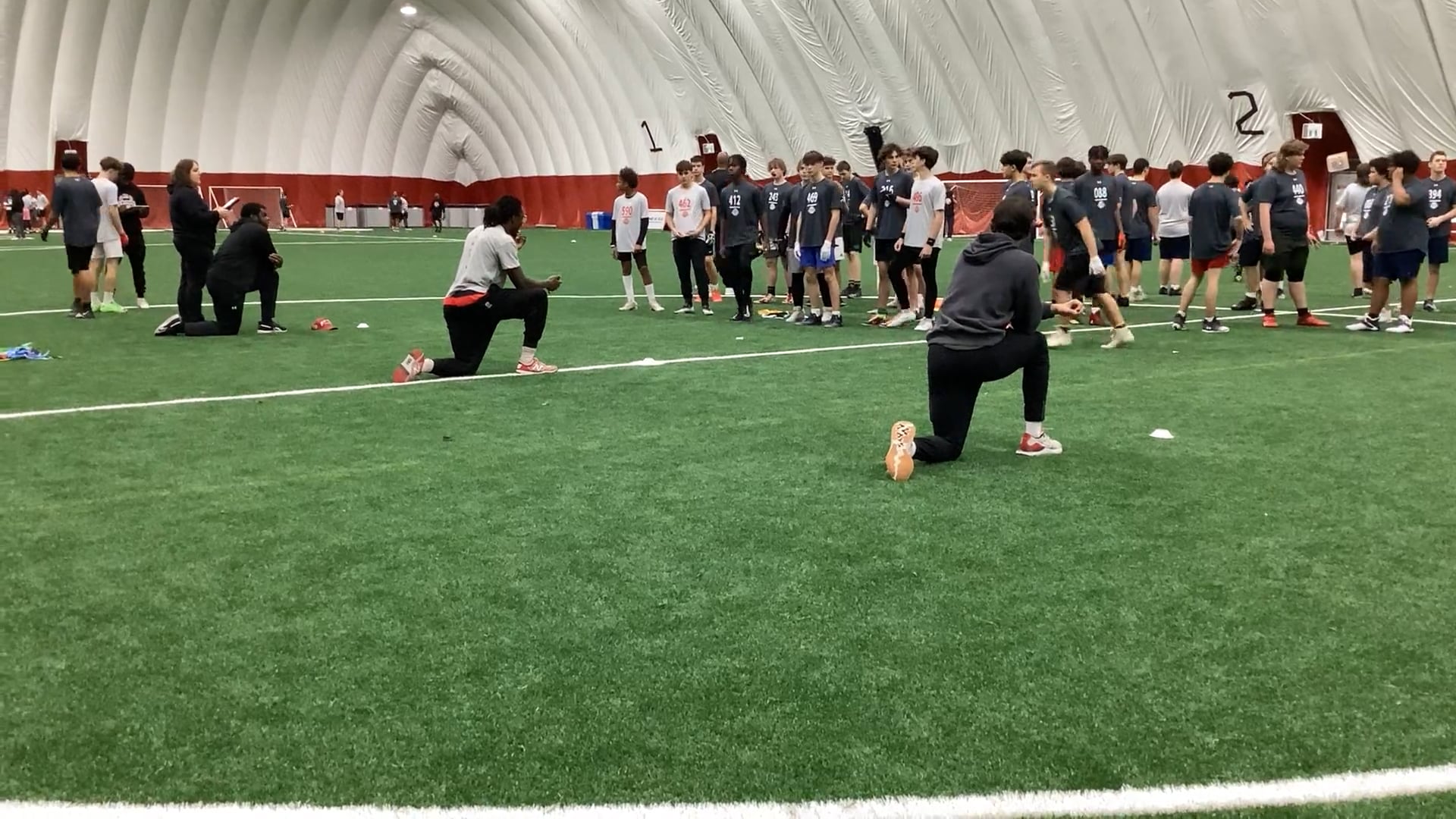 Watch logan stevenson's 5-10-5 Agility: 5.21 seconds