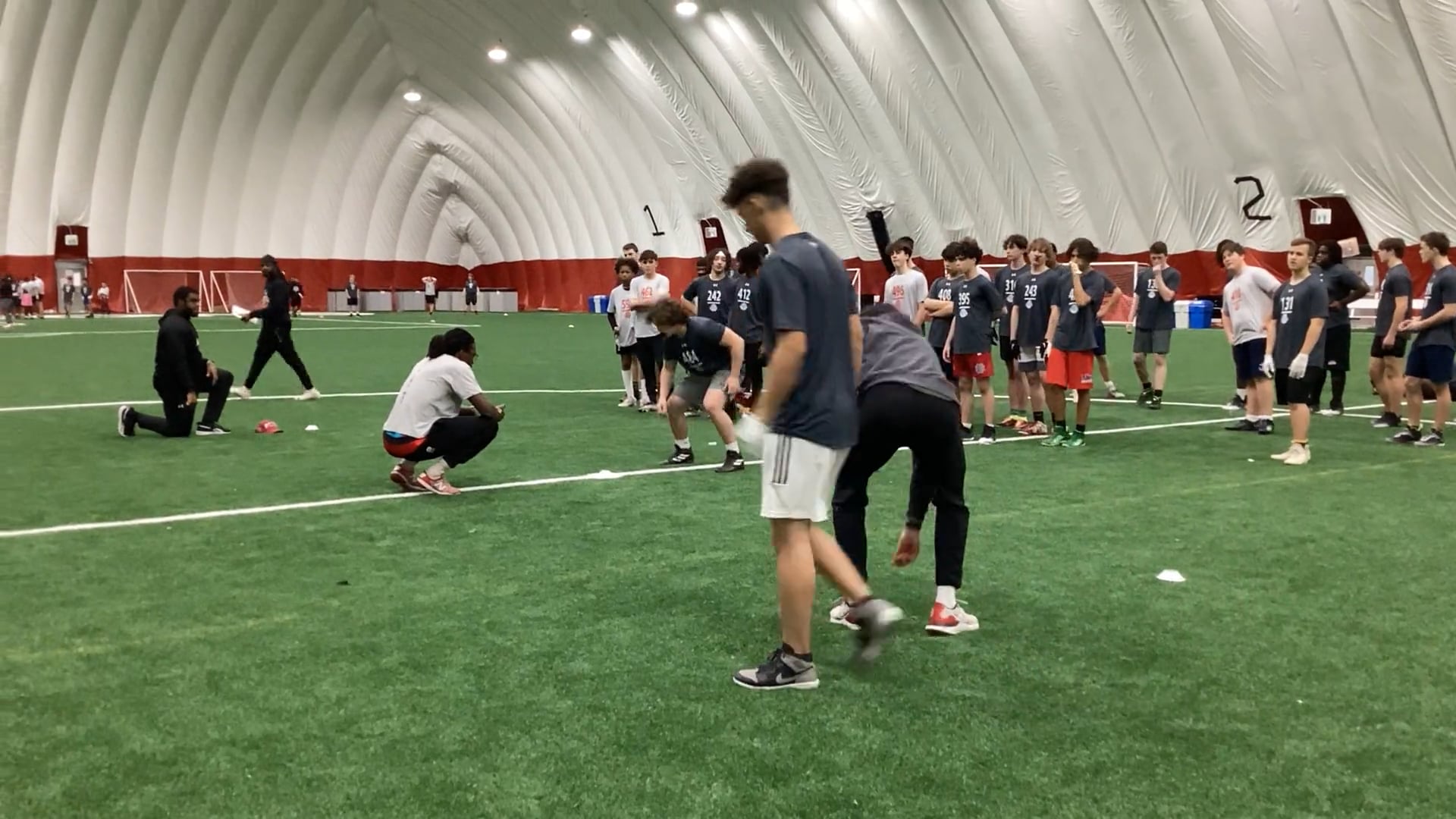 Watch spencer brabant's 5-10-5 Agility: 5.25 seconds