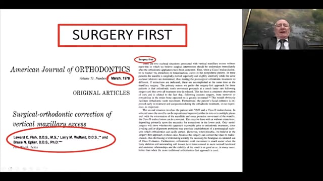 Abordaje Surgery First. Modificaci n quir rgica del plano occlusal